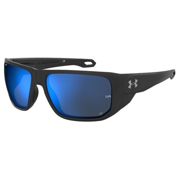 UNDER ARMOUR UA ATTACK 2 Sunglasses 807 BLACK 63mm - Picture 1 of 3